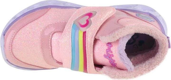 Actual product image Skechers Heart Lights - Brilliant Rainbow Junior Shoes (34)