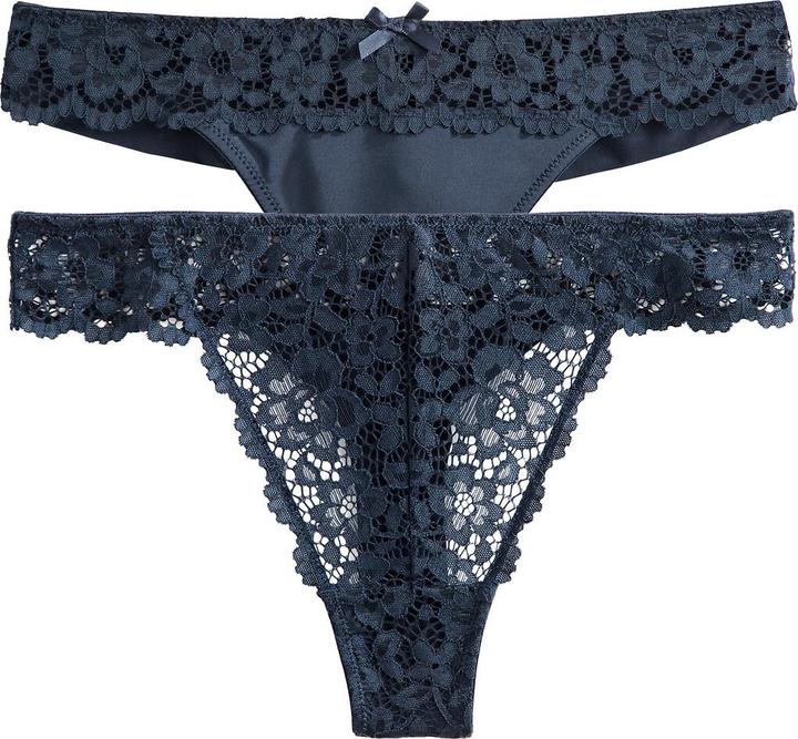 Image du produit La Redoute Collections 2er-Pack Tanga-Slips Signatures (42, lot de 2)