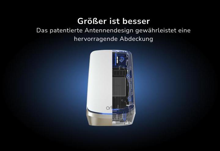 Immagine prodotto Netgear ORBI RBKE963-100EUS, AX11000, Quad-band WiFi 6E Mesh System