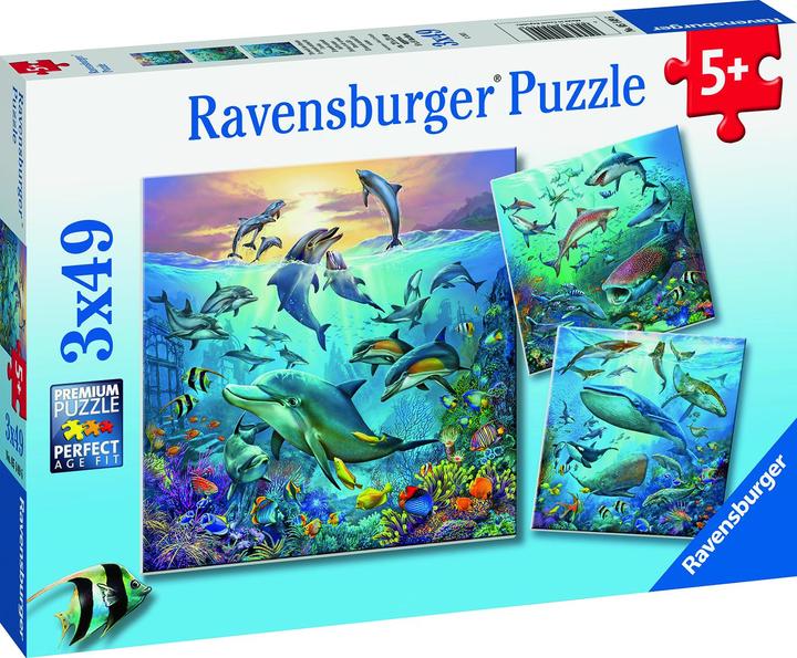 Image du produit Ravensburger la vie marine (49 pièces)