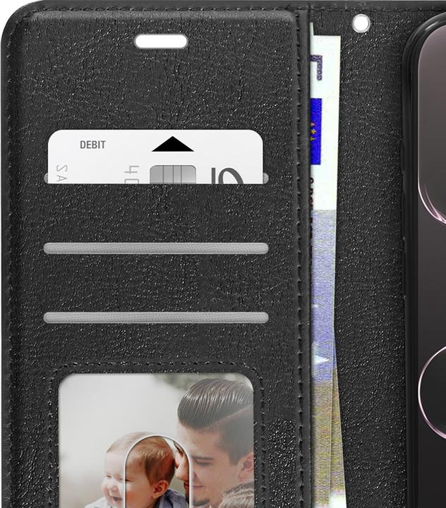 Actual product image Mayaxess Etui iPhone Air Brieftasche mit Handschlaufe, Stand (Apple iPhone Air)