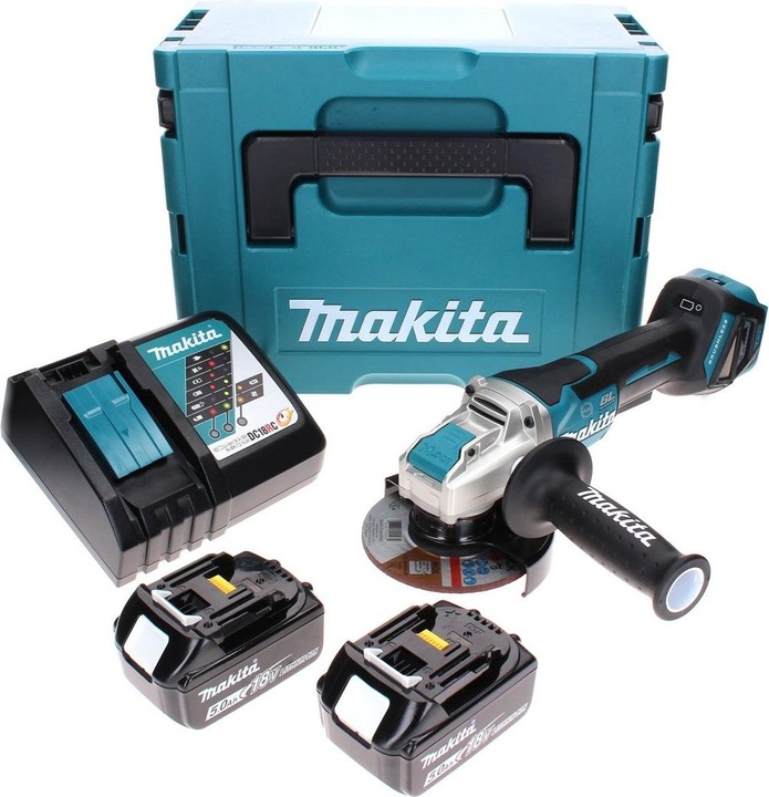Immagine prodotto Makita Smerigliatrice angolare a batteria (125 mm)