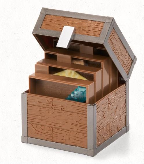 Actual product image Noble Collection Minecraft Loot Chest The End 10 cm