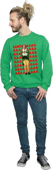 Produktbild Elf Buddy Santa Scream Sweatshirt (L)