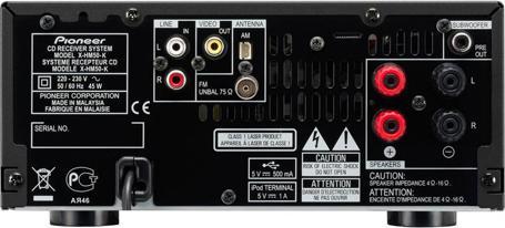 Immagine prodotto Pioneer X-HM50-K, micro-sistema, USB, RDS, Ipod Direct
