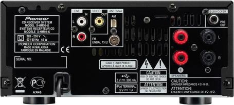 Produktbild Pioneer X-HM50-K, Micro-System, USB, RDS, Ipod Direct