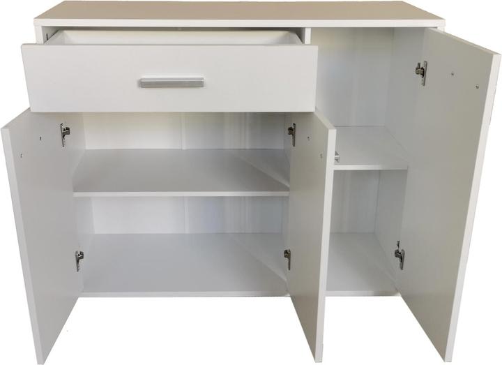 Image du produit HTI-Living Buffet Nina Blanc (88 x 30 x 70 cm)
