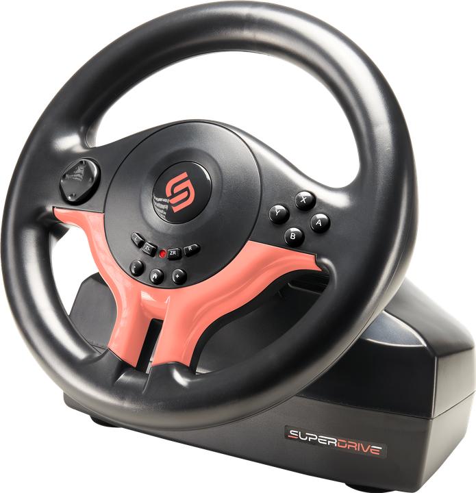 Immagine prodotto Subsonic Superdrive SV 250-S Driving Wheel Red Edition (PC, PS3, PS4, Switch, Switch 2, Xbox One S)