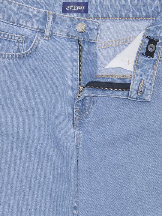 Produktbild Only & Sons Junior OSJFADE Mittlere Taille Locker geschnitten Shorts Jeans-Shorts (128)