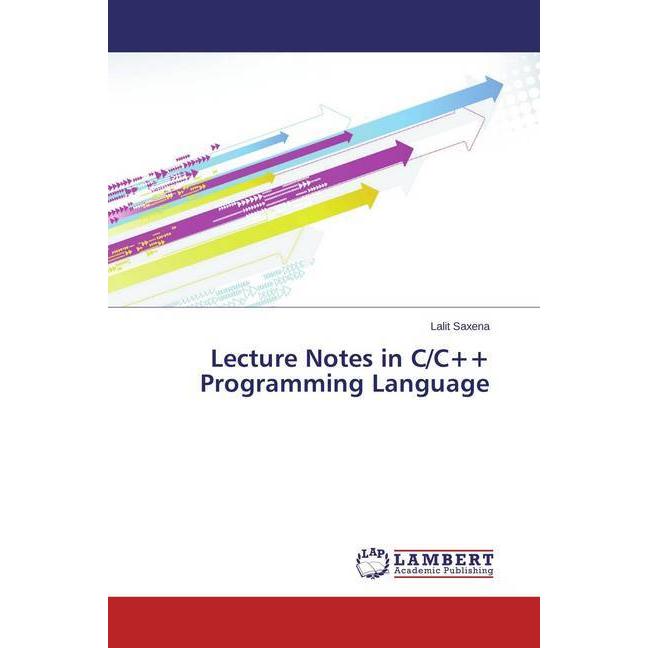 Lecture Notes in C/C++ Programming Language, Fachbücher