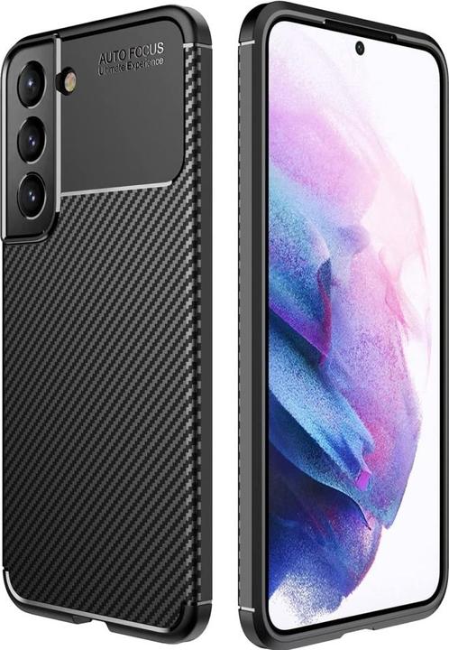 Actual product image Screenguard Samsung Galaxy S22 Cover Carbon Design TPU Case (Samsung Galaxy S22+)