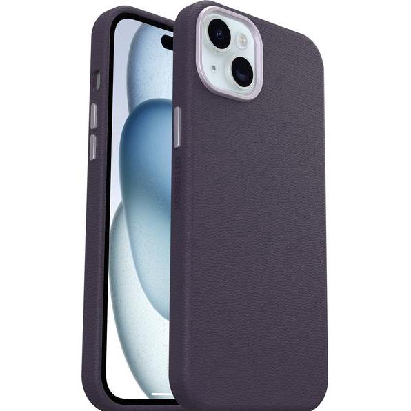 Thumbnail - OtterBox Symmetry Cactus Leather mit MagSafe (Apple iPhone 15 Plus), Smartphone Hülle, Violett