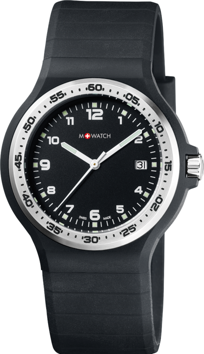 Actual product image M Watch Mondaine Maxi (Swiss made, Analogue wristwatch, 42 mm)