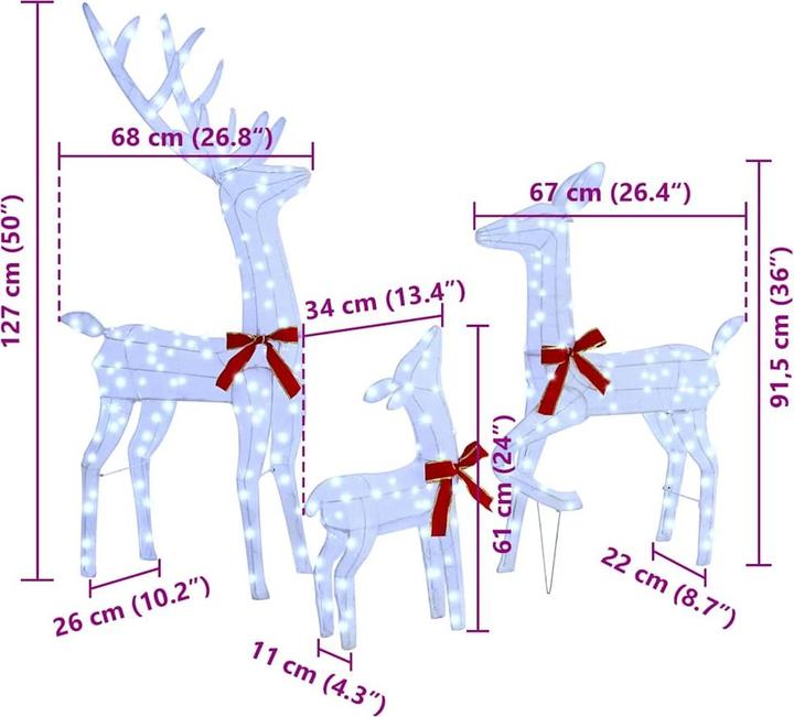 Image du produit vidaXL Rentier Dekor