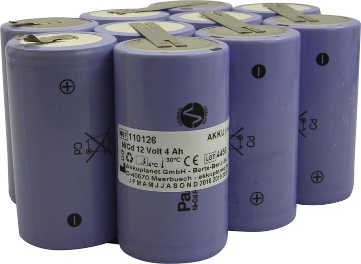 XCell NC Akku passend für S&W Zoll Defibrillator NTP CE Konform (1 pz., 4000 mAh, Accumulatore di carica elettrica)