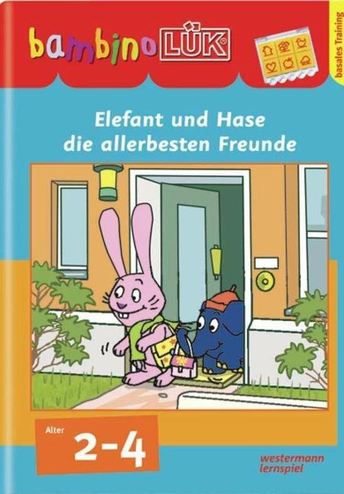 Produktbild Lük. Bambino. Elefant und Hase, die allerbesten Freunde: Basales Training (Deutsch, 2009)