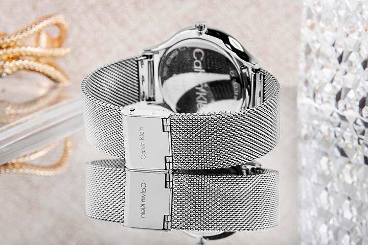 Produktbild Calvin Klein Timeless Mesh 38 Silbrig (Analoguhr, 38 mm)