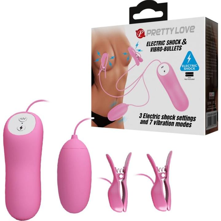 Produktbild Pretty Love Eletric Shock And Vibro-Bullets Pink