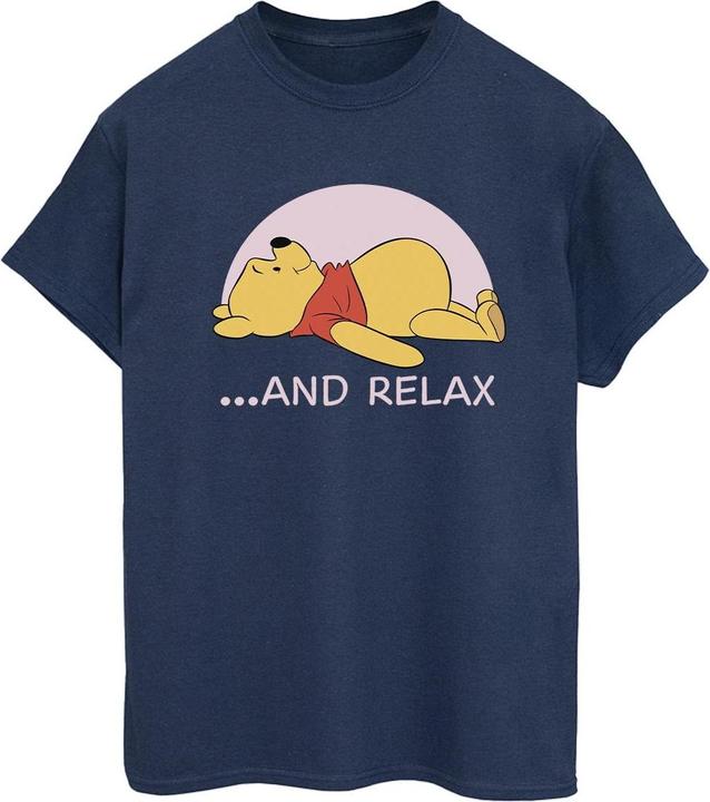 Immagine prodotto Disney Winnie The Pooh Relax Maglietta Ampia Donna (4XL)