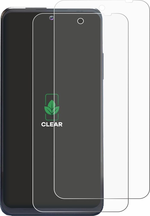 Actual product image ScreenLeaf Screen Protector sustainable Screen Protection, clear, anti-scratch (2 Piece, OnePlus X)