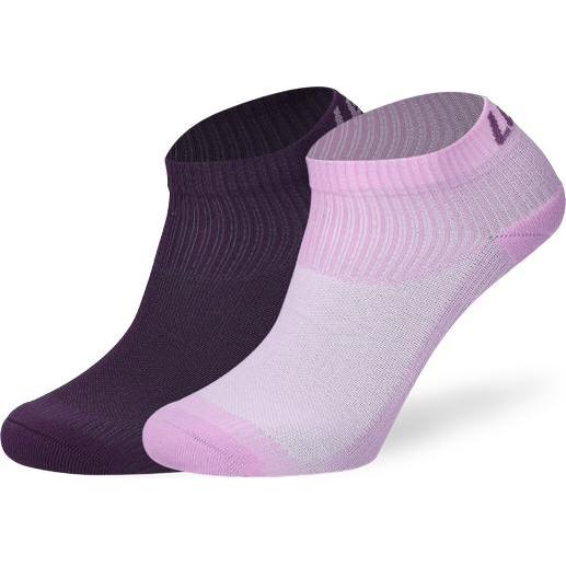 Lenz, Unisex, Sportsocken, Running 3.0 (35 - 38), Violett, Schwarz