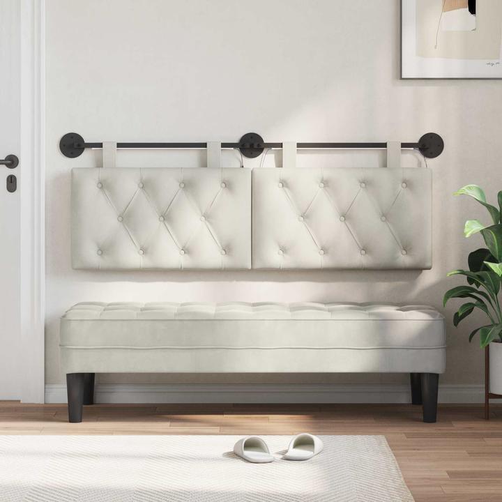 Actual product image vidaXL Modernes Kopfteil (130 x 55 x 7 cm)