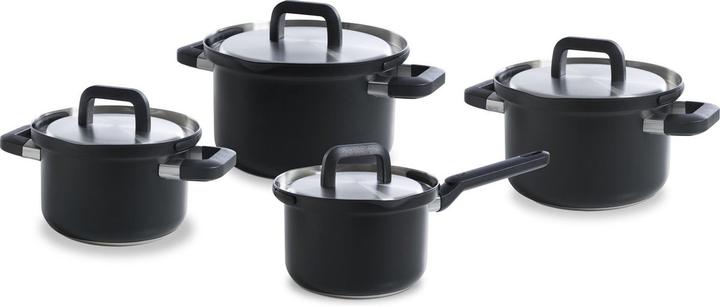 Actual product image BK Flow Cool Kochgeschirr-Set 4-teilig (Pan set + pot set, Stainless steel)