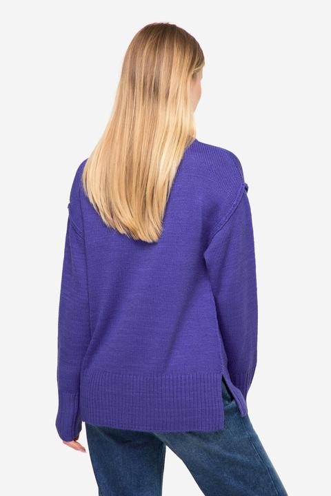 Produktbild Laurasøn Pullover, Wollmix, Stehkragen, Langarm (L)
