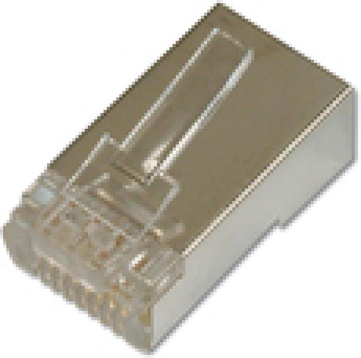 Actual product image Digitus CAT 6 modular plug, 8P8C, shielded for round cable,100 pieces pack