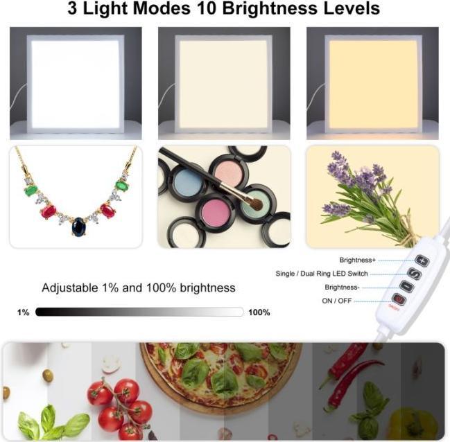 Produktbild Puluz LED Photography Shadowless (Leuchtmittel)