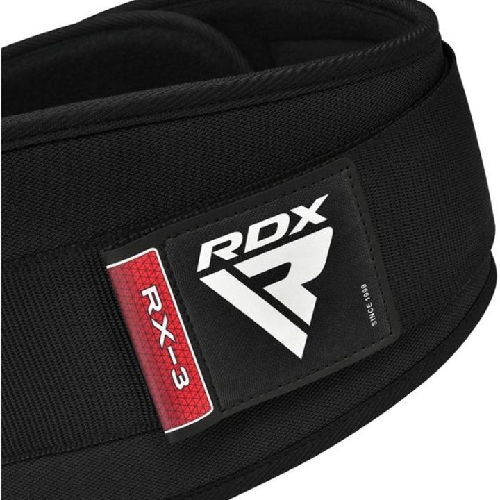 Productafbeelding Rdx Gewichthefgordel Eva Curve Rx3 Zwart-L (L)