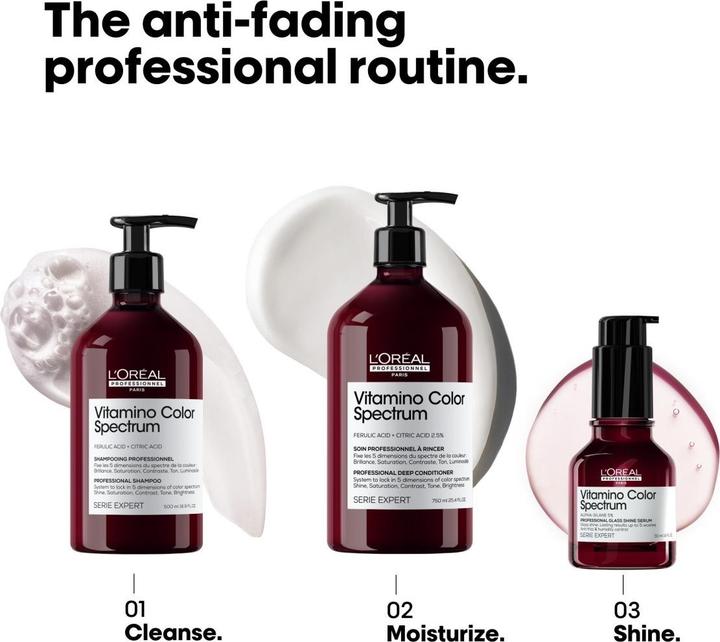 Image du produit L'Oréal Professionnel Vitamino Color Spectrum (500 ml, Shampoing liquide)