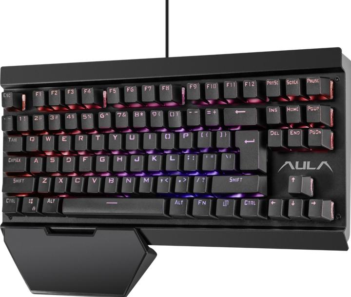 Actual product image Aula Hyperion Mechanical RGB Wired Keyboard EN (English-international, Cable)
