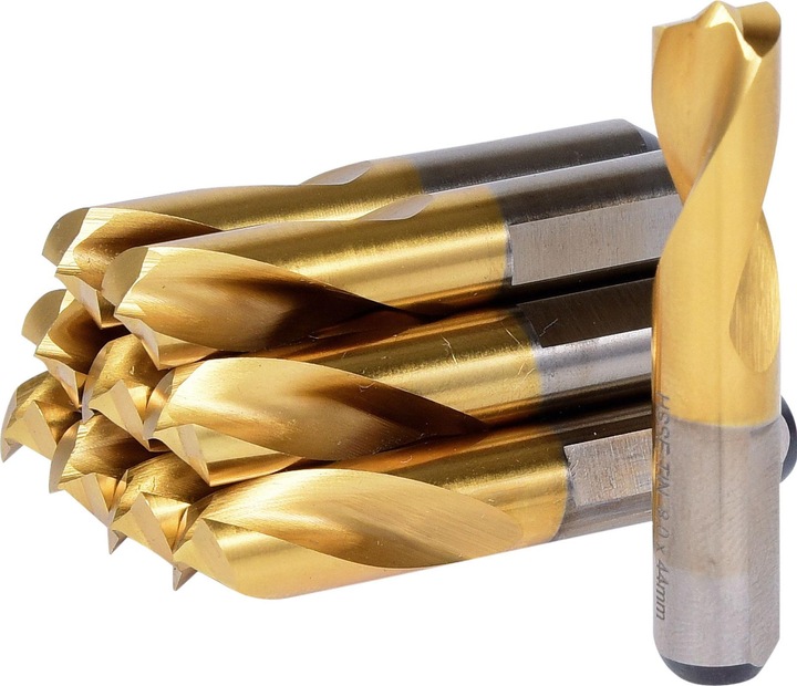 Image du produit KS Tools Foret pour soudure par points HSSE-TiN, 8 mm, lot de 10. (8 millimètres)