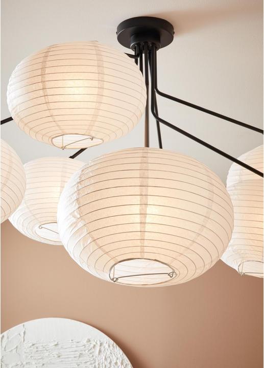 Produktbild Markslöjd Deckenleuchte Galaxy, 7 x E14, max. 15W, Schwarz/Weiss (E14)