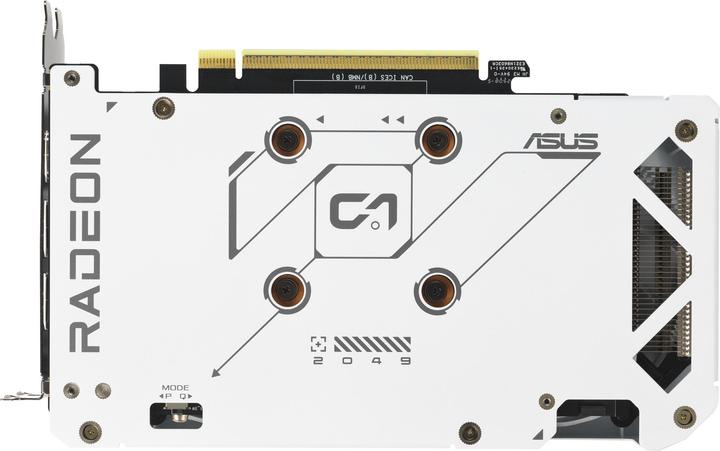 Actual product image ASUS DUAL-RX9060XT-16G-WHITE 16GB GDDR6 HDMI DP (16 GB)