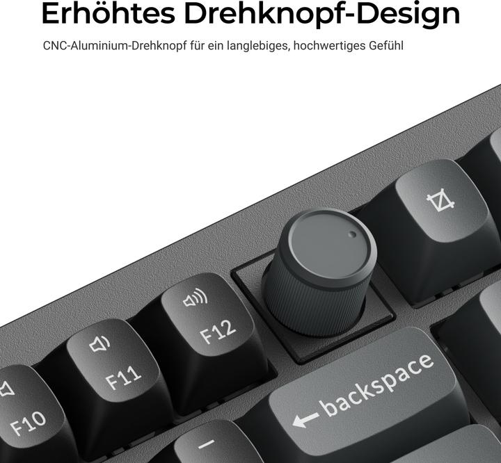 Produktbild Keychron V6 Ultra 8K (DE, Kabelgebunden, Kabellos)