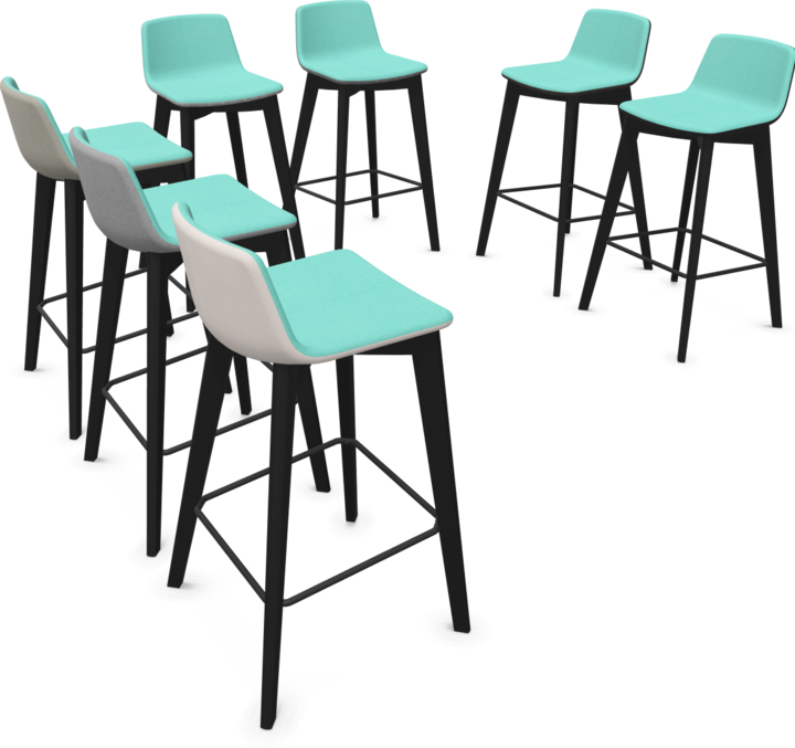 Actual product image Narbutas Twist & Sit Bar Stool