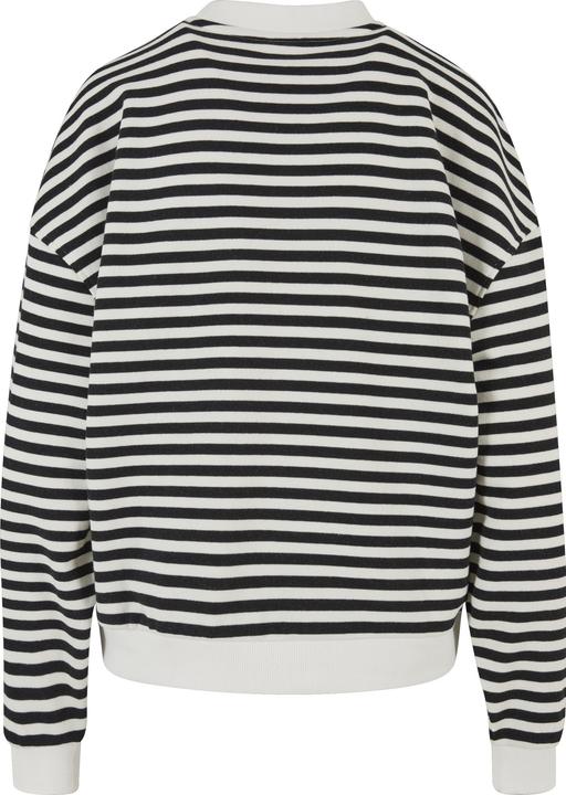 Produktbild Urban Classics Ladies Oversized Striped Crewneck - 137871 (L, S)