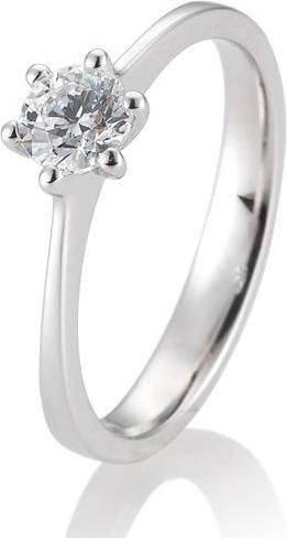 Actual product image Breuning 6 prong set 0.40-0.60 ct. (51, 585/14 K Gold)