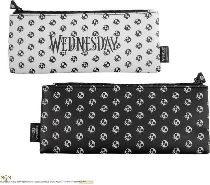 Actual product image Cinereplicas Wednesday 5-Piece Stationery Set Black
