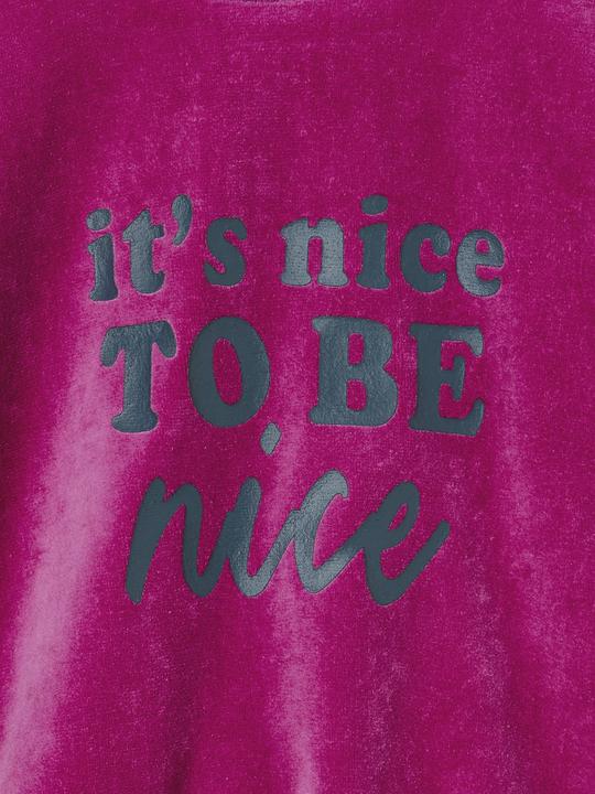 Actual product image Vertbaudet Mädchen Samt-Shirt (86)