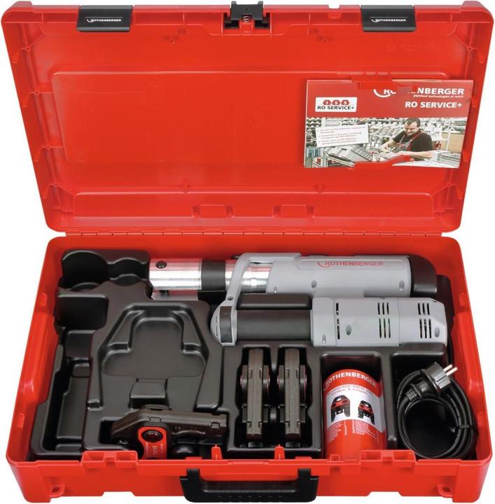 Immagine prodotto Rothenberger ROMAX AC ECO Pressatrice elettroidraulica a corrente elettrica 230 V / Tipo C + Valiget (590 mm)