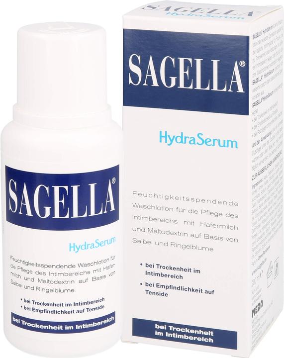 Produktbild Sagella hydraSerum Intimwaschlotion, 200 ml LOT (200 ml, Intimwaschlotion)