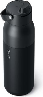 Actual product image Larq Insulated Bottle Obsidian Black 1L w. Swig (1 l)