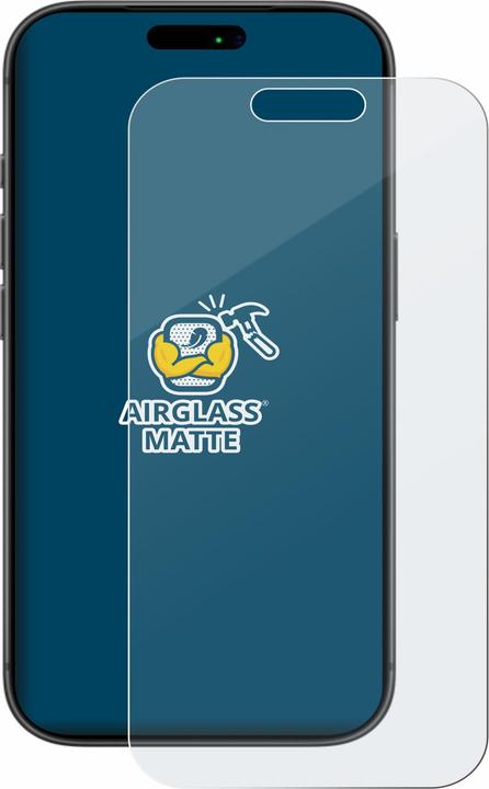 Actual product image BROTECT AirGlass Glass Matte (1 pcs., Apple iPhone 17 Pro)
