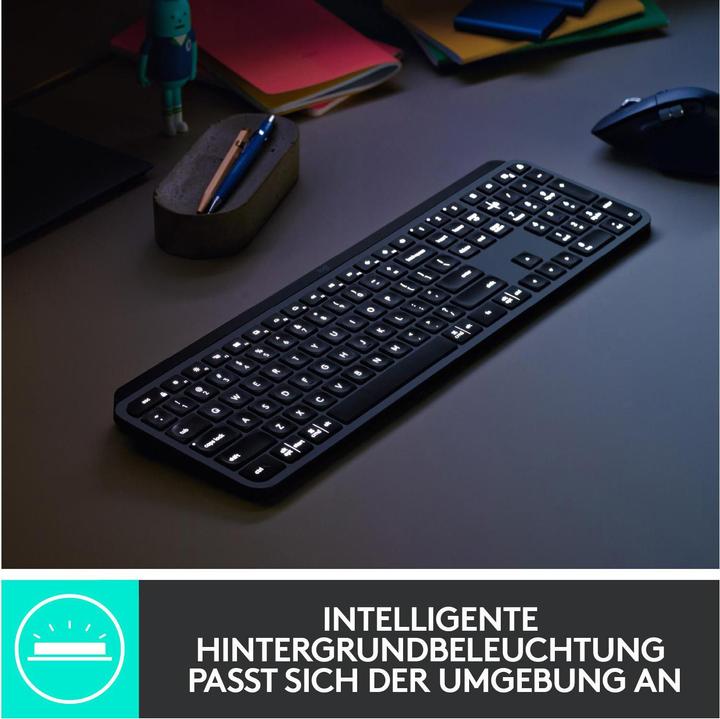 Immagine prodotto Logitech MX Keys Plus (CH, Senza fili)