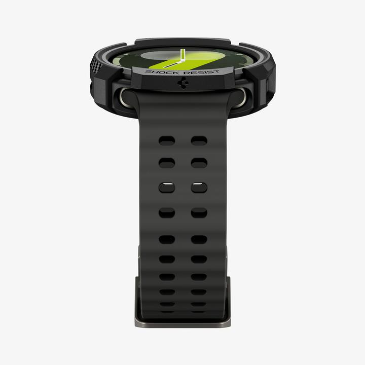 Productafbeelding Spigen Rugged Armor Case für Samsung Galaxy Watch 8 40 mm – Mattschwarz