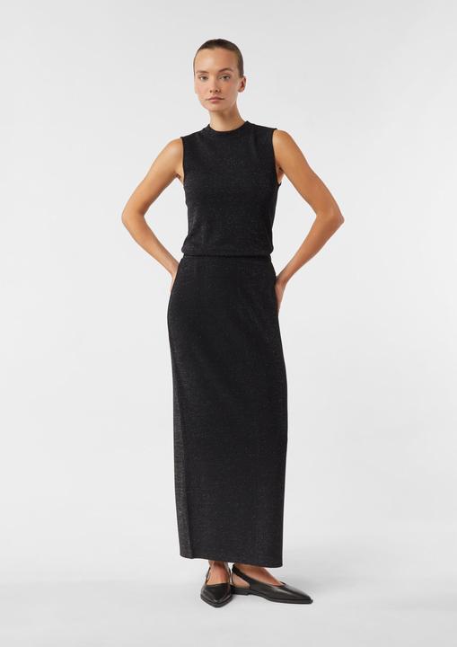 Produktbild Comma Rock Maxi-Bleistiftrock im Slim Fit mit Glitzergarn und Beinschlitz (32)