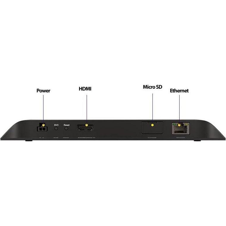 Thumbnail - BrightSign XD235 Digital Signage Mediaplayer (4K, HDMI Out, Ethernet, MicroSD, WiFi, Enterprise+ HTM, Digital Signage Zu...